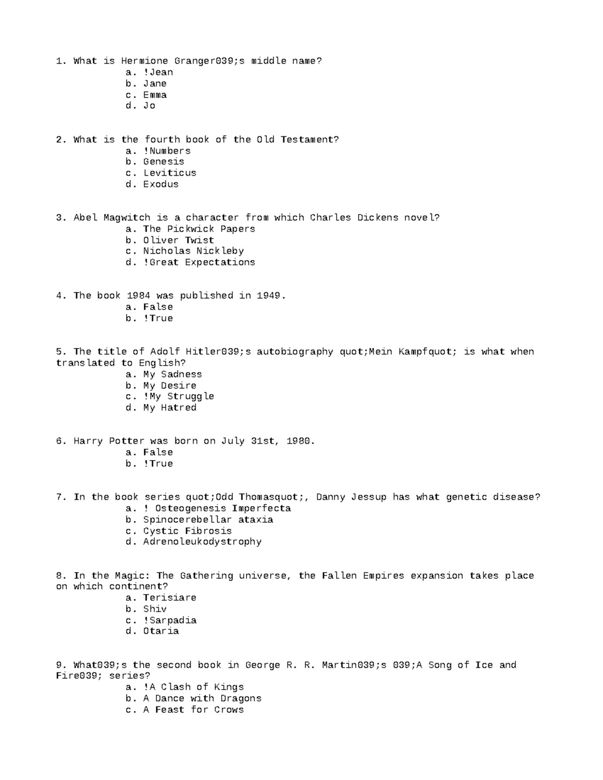 671405932 ARCH267 Problem 10 - What is Hermione Granger039;s middle ...