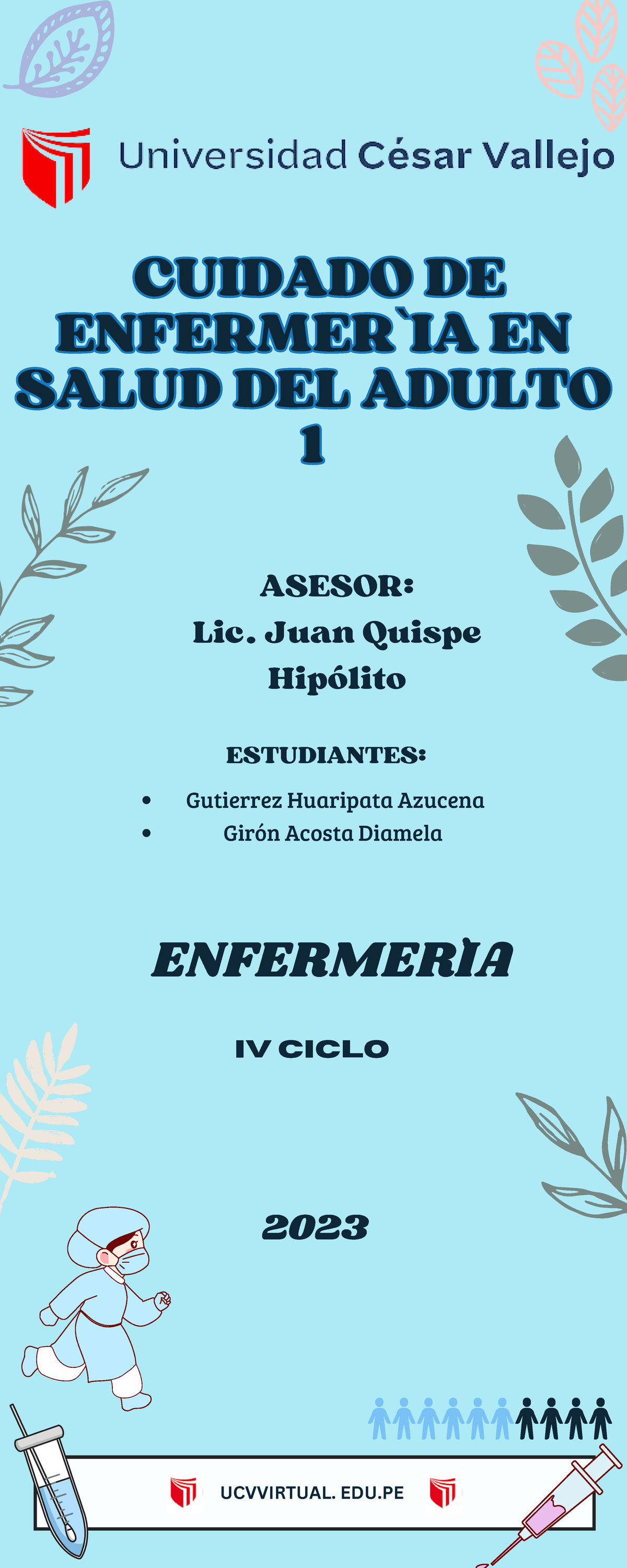 Fisiopatologia 2da Unidad Adulto 1 - CUIDADO DE ENFERMER`IA EN SALUD ...