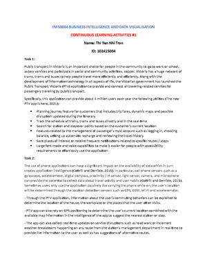 Big data challenges - INF80031 Advanced Business Analytics and Data ...
