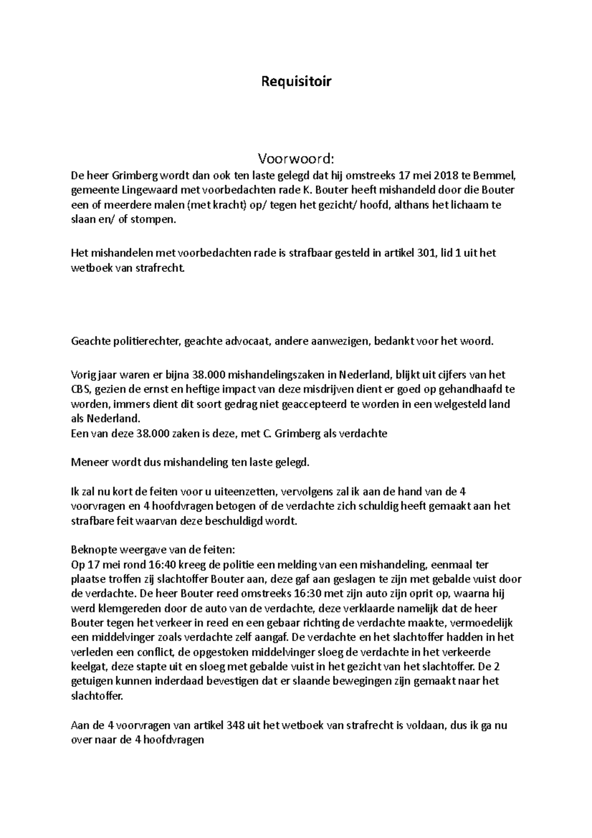 Requisitoir - Requistoir Bij Rota - Requisitoir Voorwoord: De Heer ...