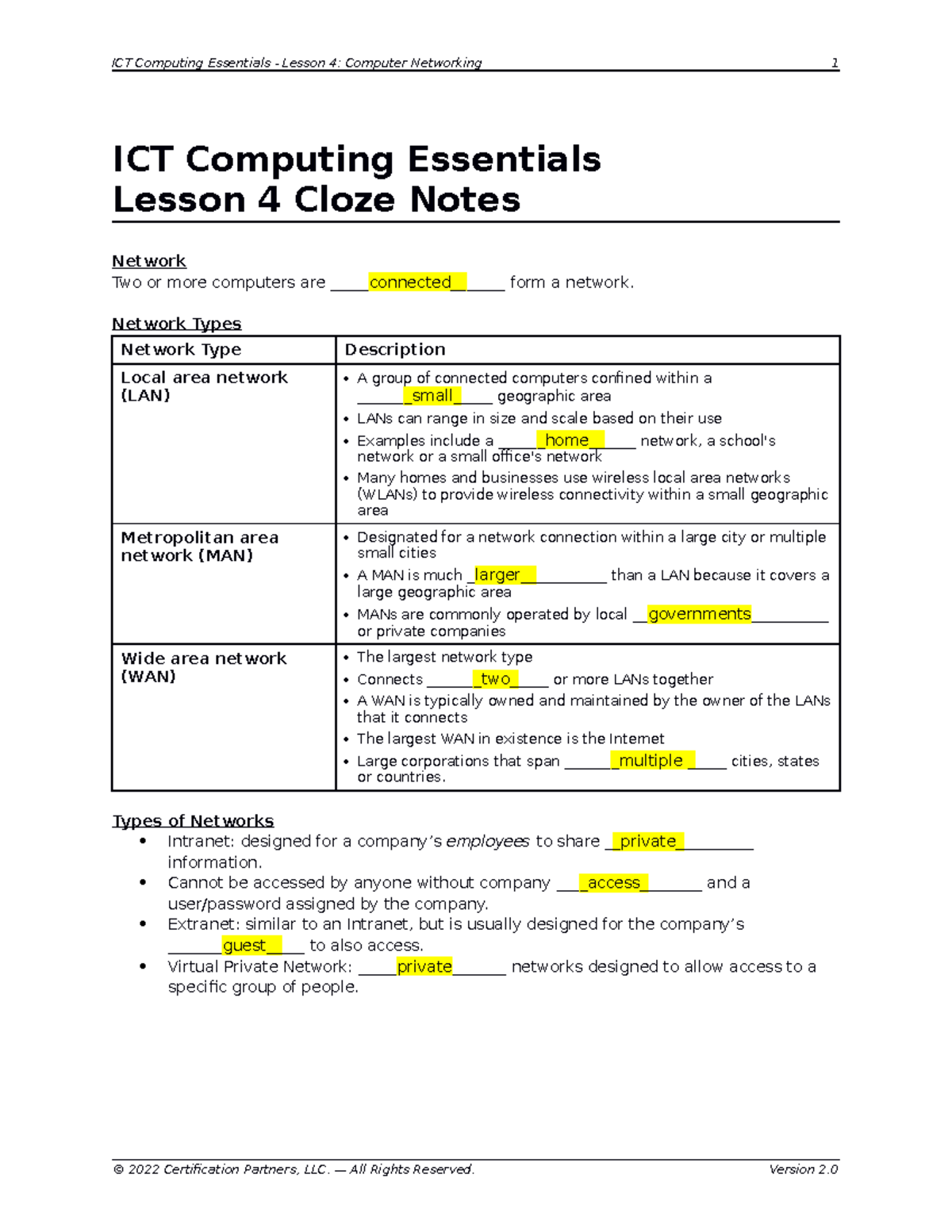 Scaredycat computers word session 4