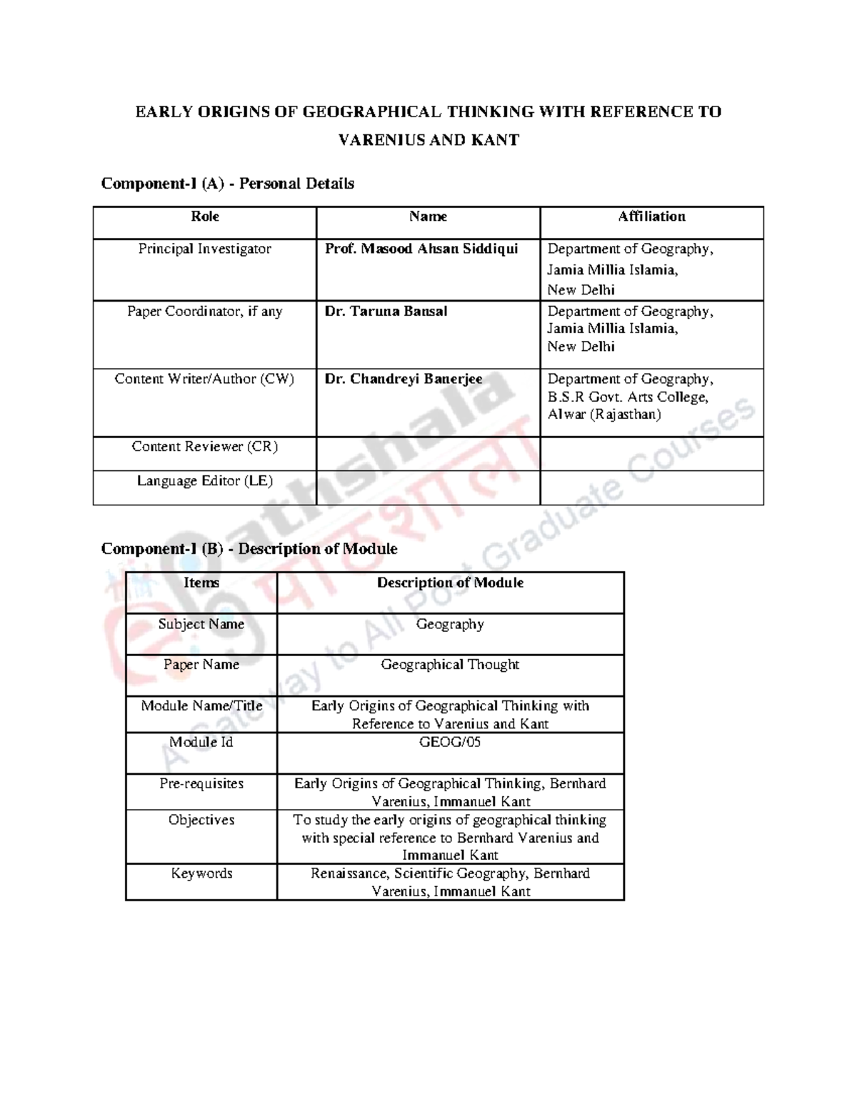 1517478382 Vareniusand Kant EARLY ORIGINS OF GEOGRAPHICAL THINKING