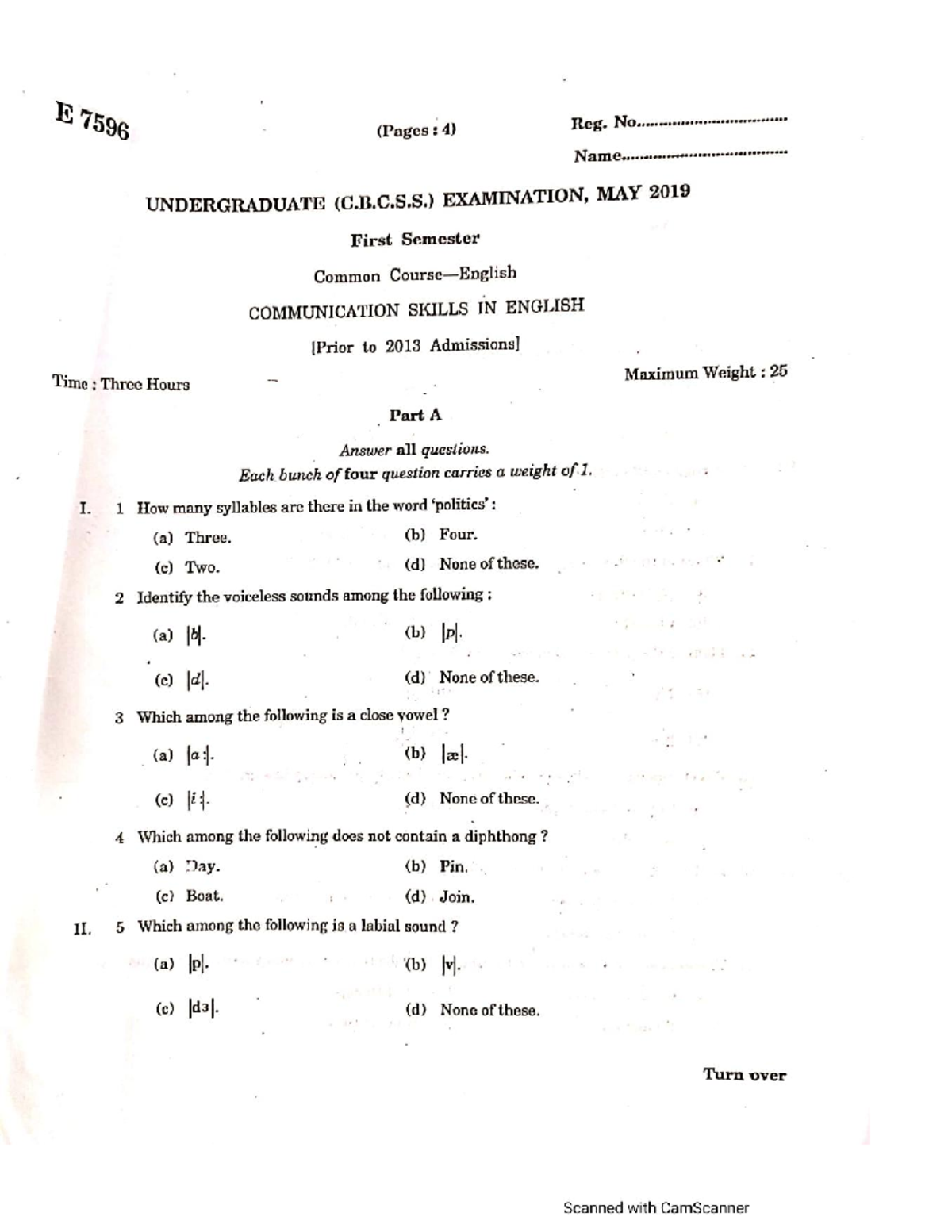 Finance 1 - Question Paper - B.com Finance And Taxition - Studocu