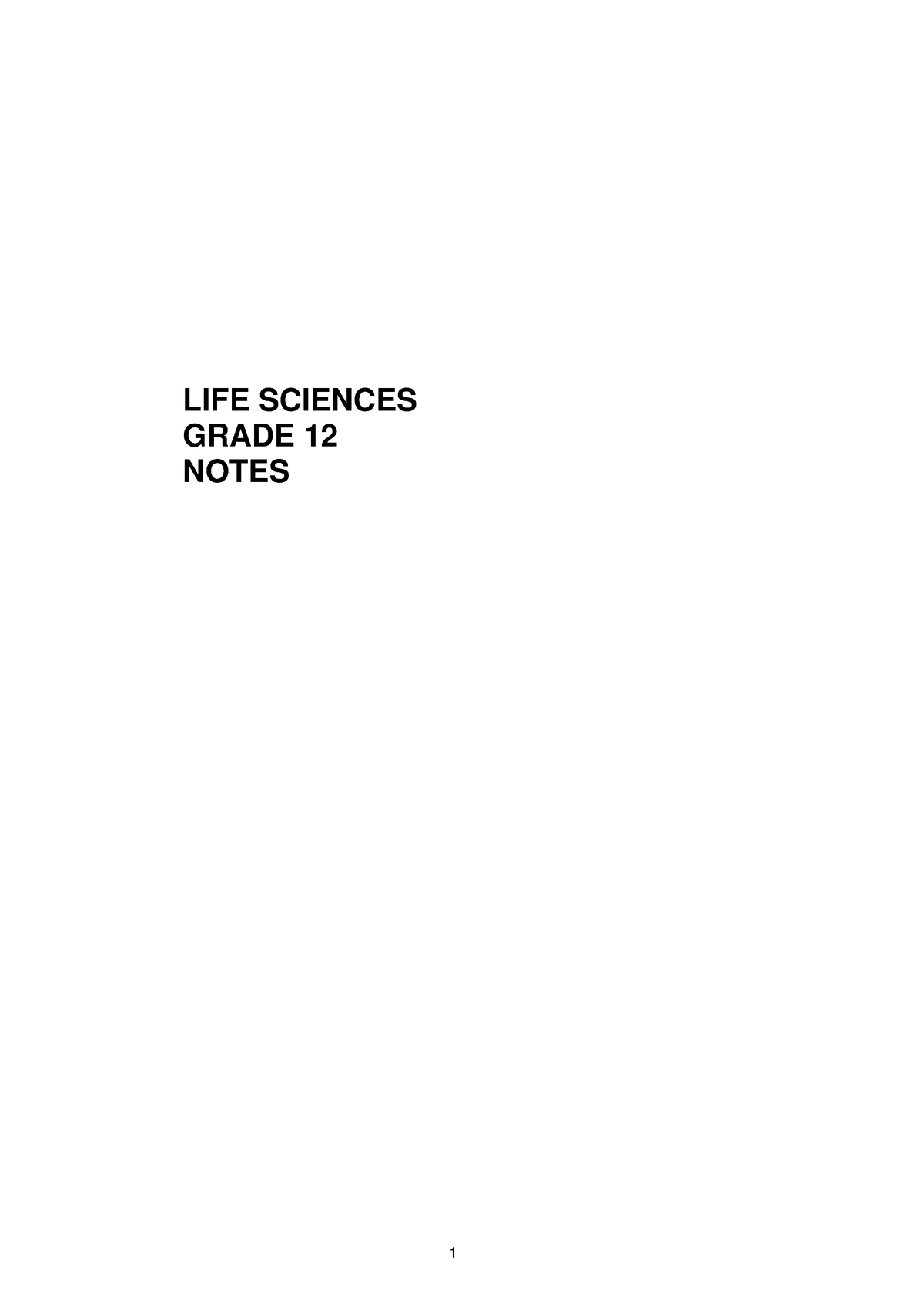 life sciences grade 12 essays pdf download