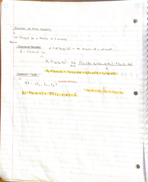 7 - Derivatives/Integrals - 14 Maximum and Minimum Values Local maximum ...