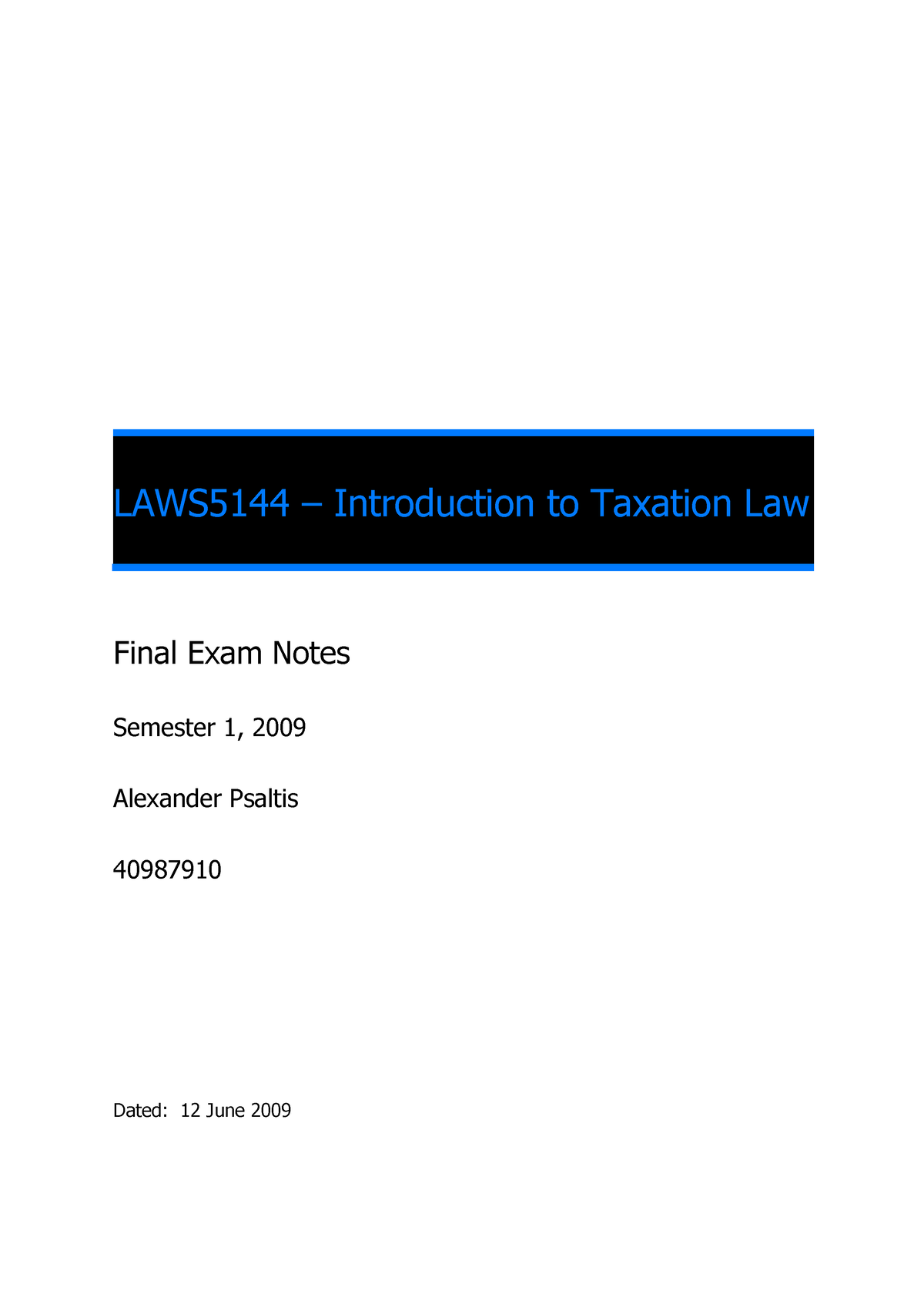 phd thesis tax law