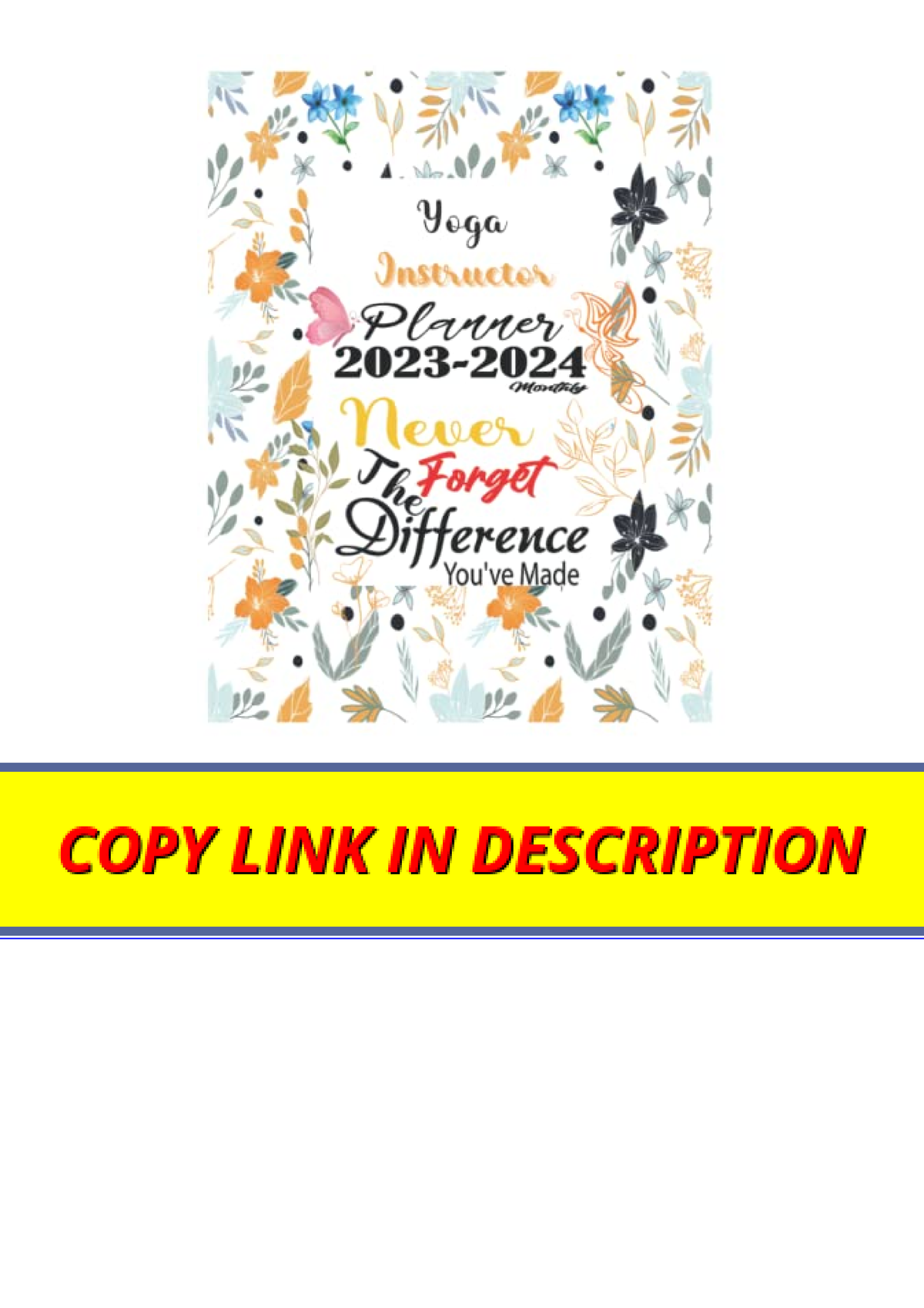 Download Yoga Instructor Gift 2 Years 2023 2024 Planner For Yoga   Thumb 1200 1698 