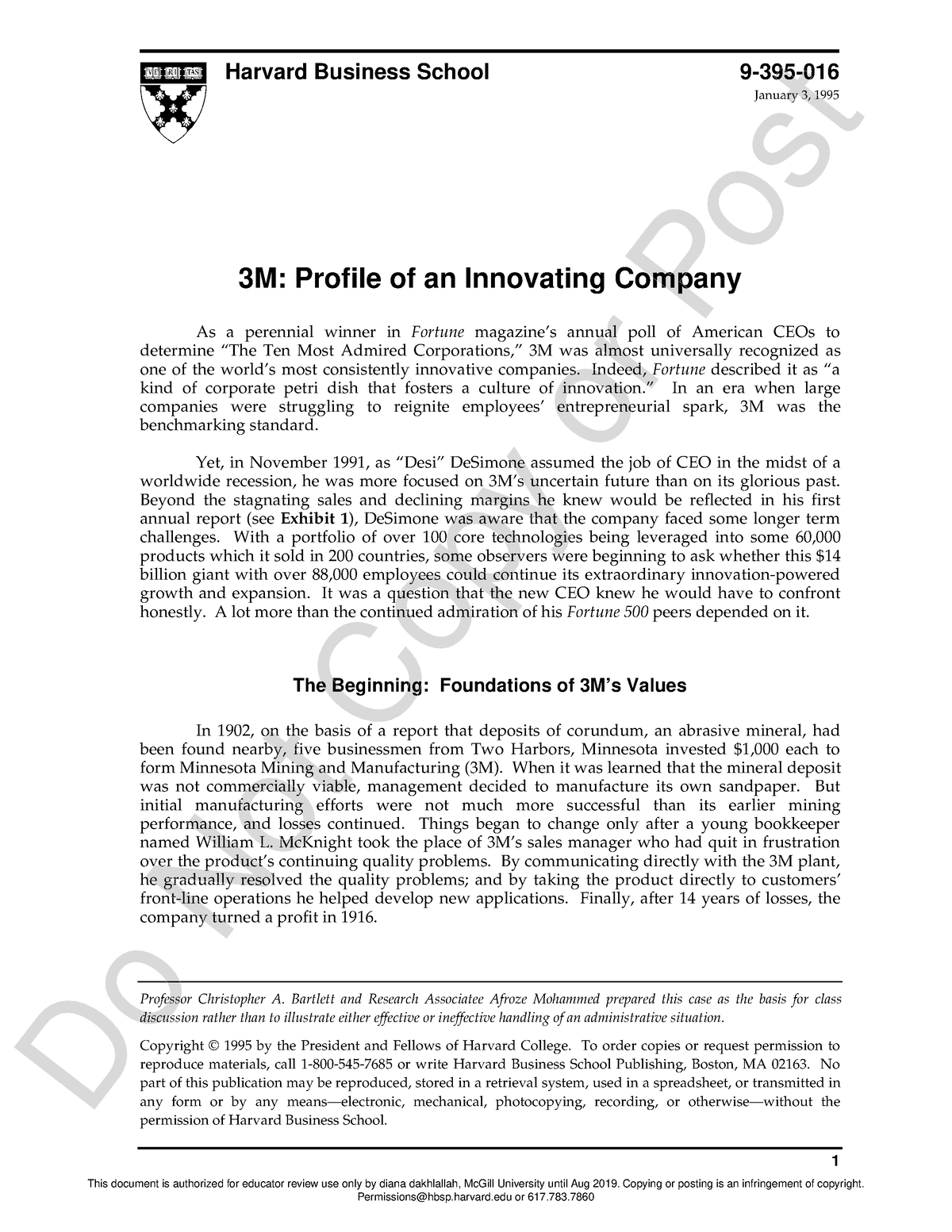 3m case study pdf
