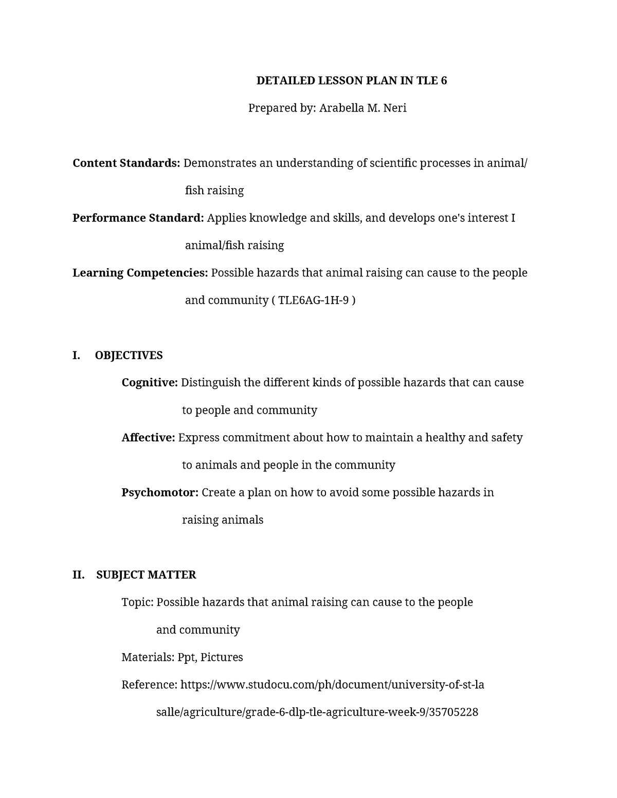 detailed-lesson-plan-in-tle-detailed-lesson-plan-in-tle-6-prepared-by