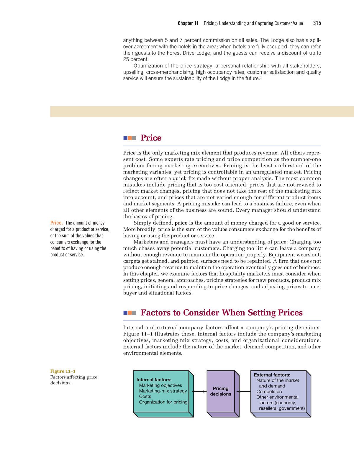 Marketing For Hospitality And Tourism 106 - Chapter 11 Pricing ...