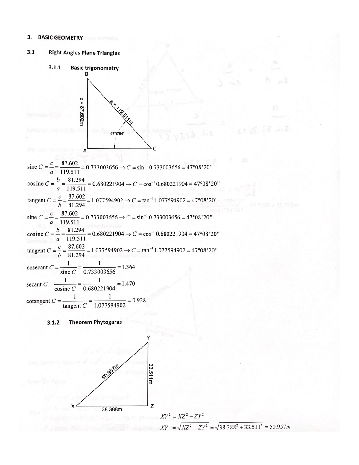 gls419-lecture-3-survey-computation-faculty-of-architecture-planning-and-surveying-uitm