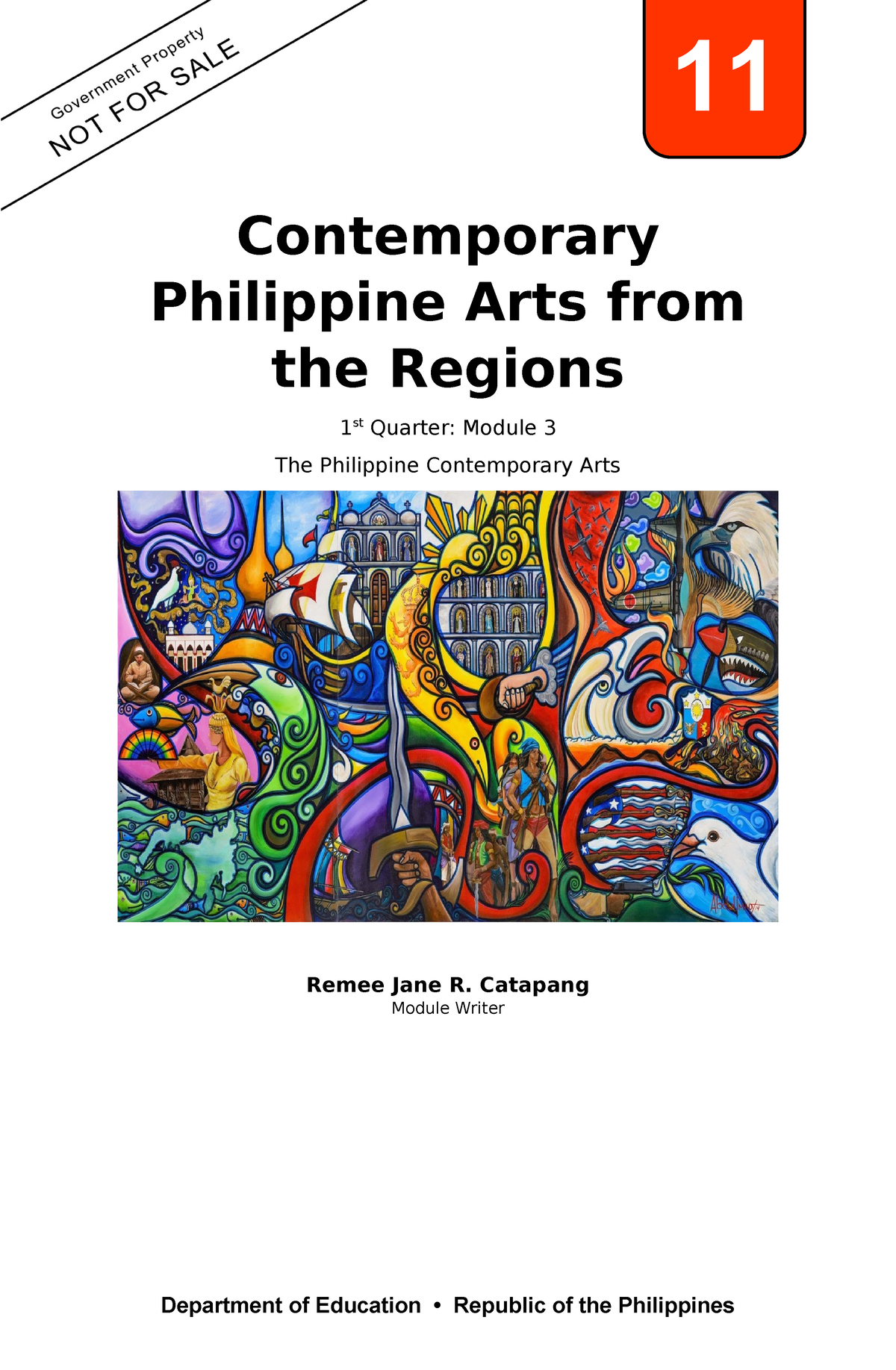 Contemporary ARTS Q1 Module 3 - Contemporary Philippine Arts from the ...