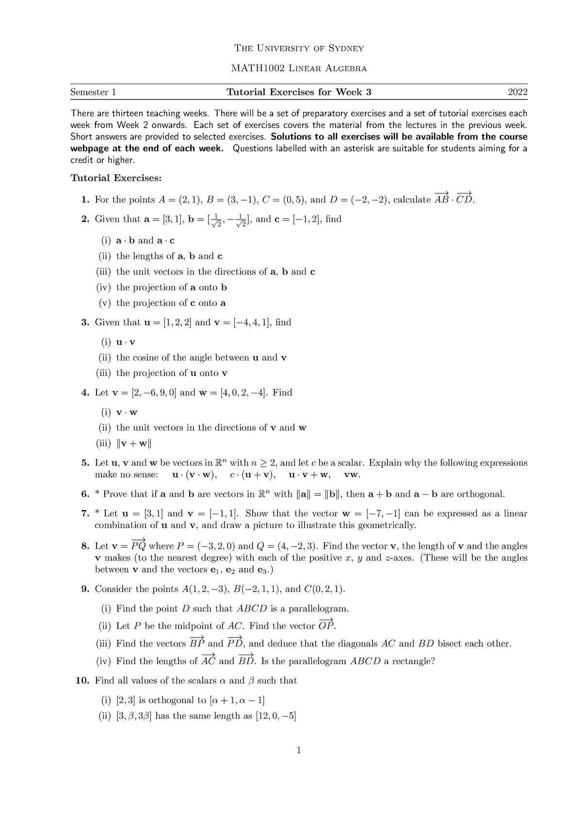 2022week3-tut - 2022week3-tut - The University of Sydney MATH1002 ...