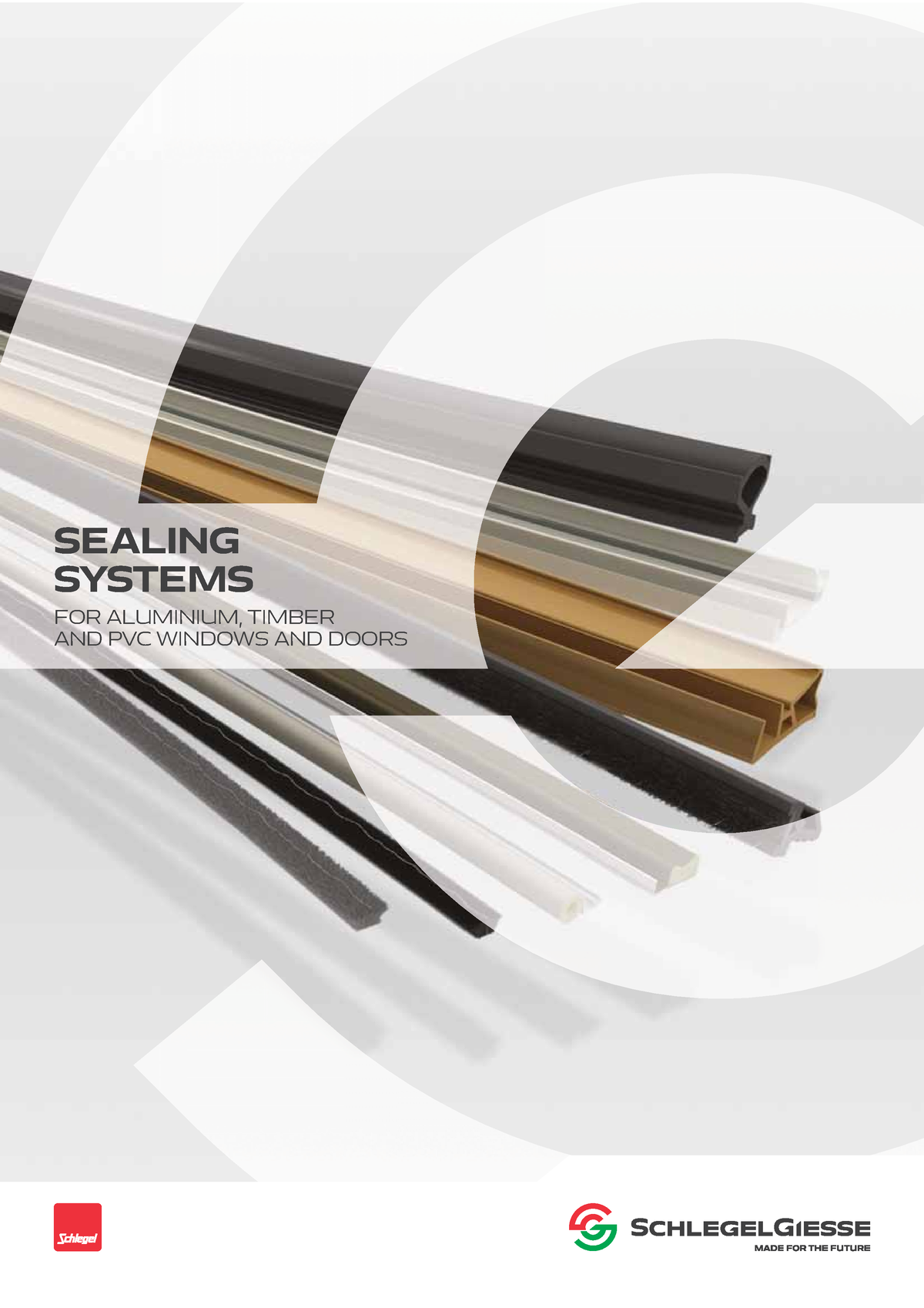 Schlegel Seals Technical Catalogue - SEALING SYSTEMS FOR ALUMINIUM ...