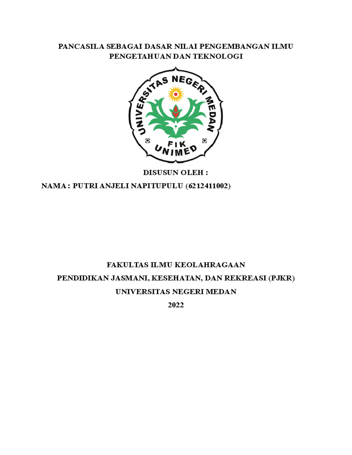 Kelompok 7 Pancasila - PANCASILA SEBAGAI DASAR NILAI PENGEMBANGAN ILMU ...