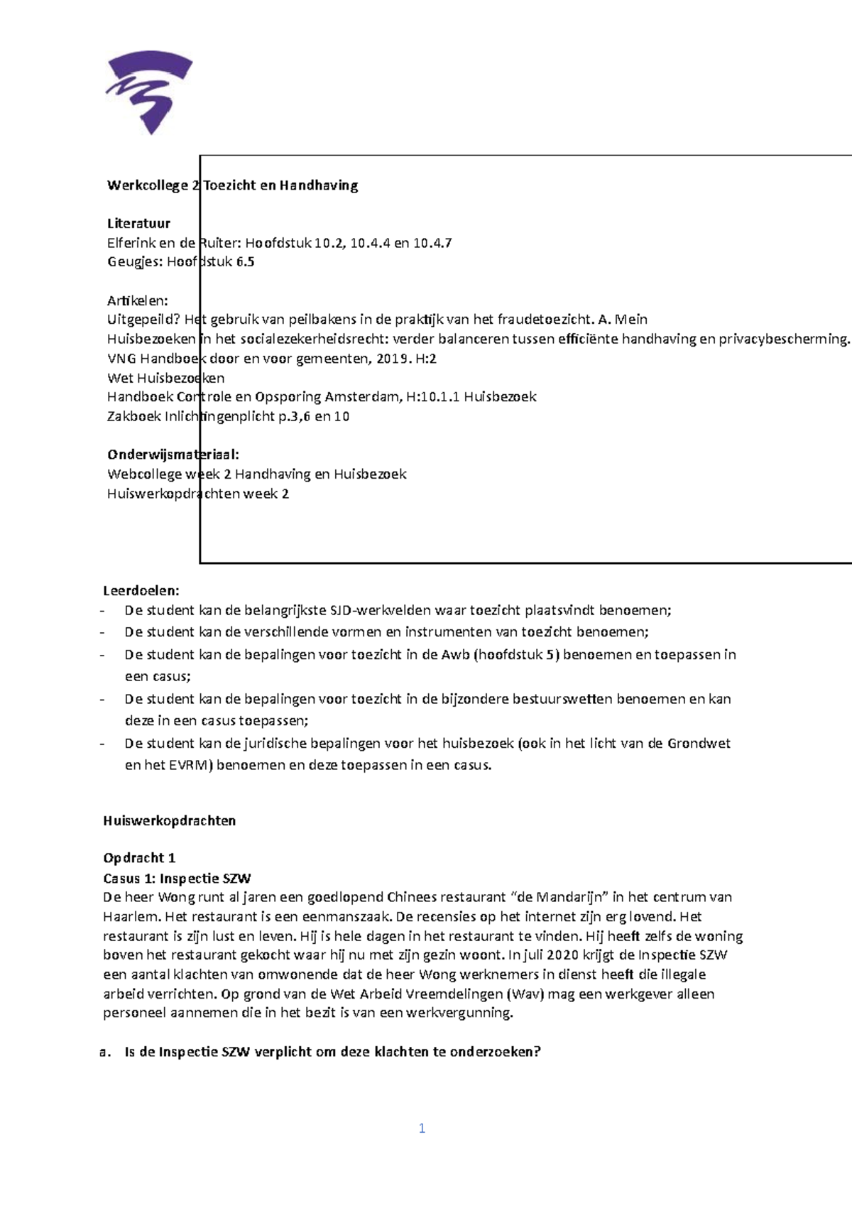 Studiehandleiding+Handhaving+2021-+20225 Abcdpdf Pdf Naar Word123 - 1 ...