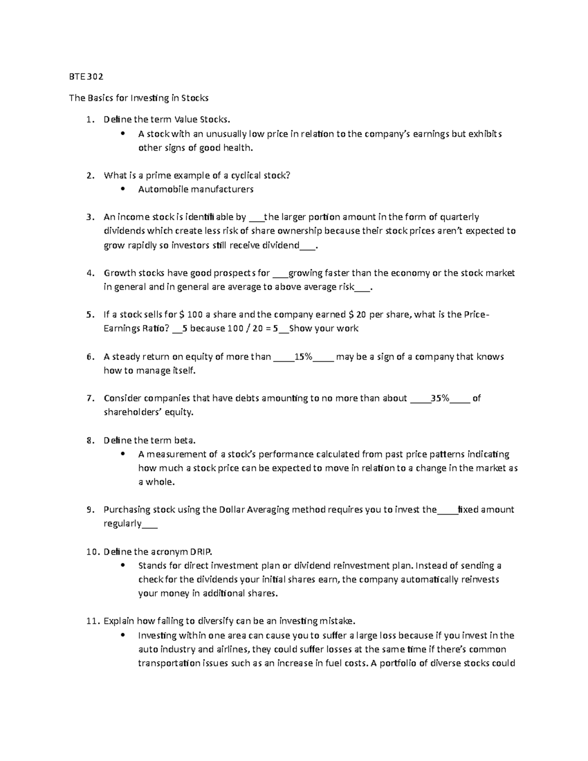 basics-for-investing-in-stocks-questions-bte-302-the-basics-for