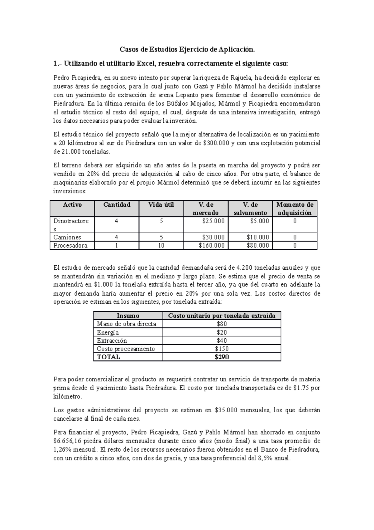 Ejercicio 06-01-2021 (5) Caso De Estudio Ejercicio De Aplicacion ...