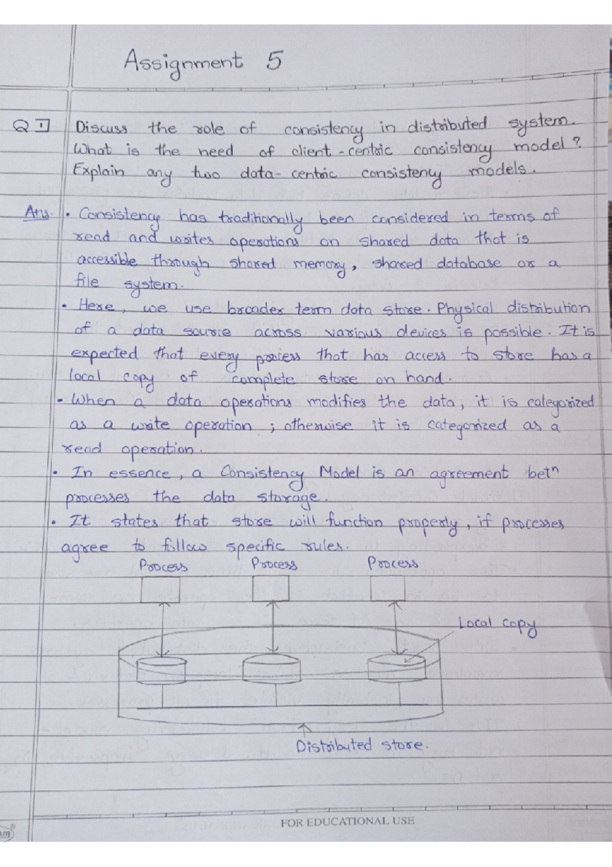 DC Assignment 5 Shreya Mhatre - Distributed Computing - Studocu
