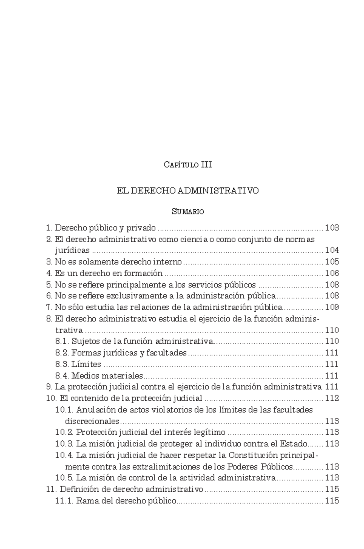 Gordillo. Concepto Derecho Administrativo - Capítulo III EL DERECHO ...