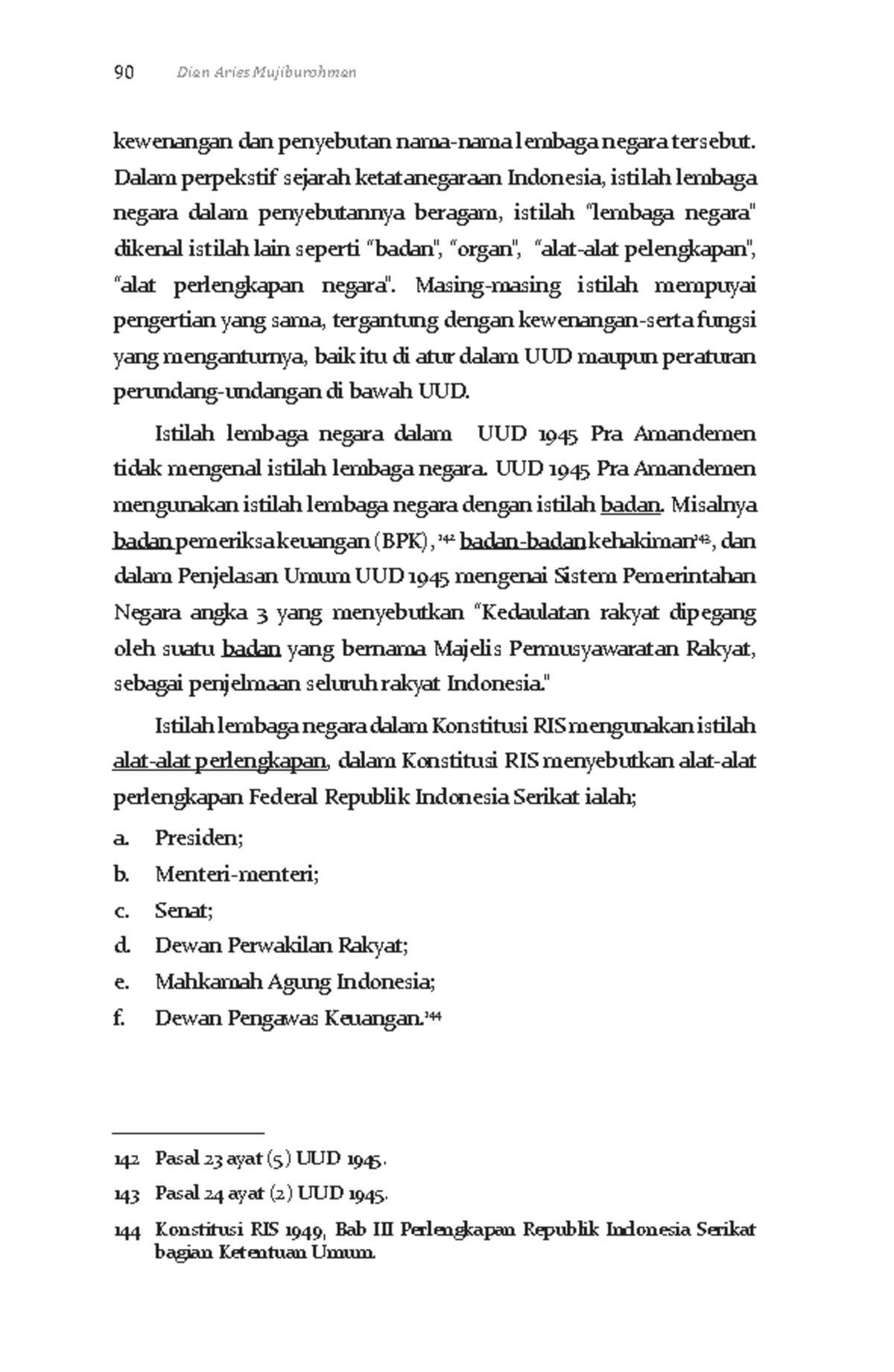 Pengantar Hukum Tata Negara 98 - 90 Dian Aries Mujiburohman Kewenangan ...