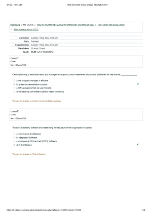 MCQs Unit 2 Human Resources Planning - Human Resources Planning Unit 2 ...