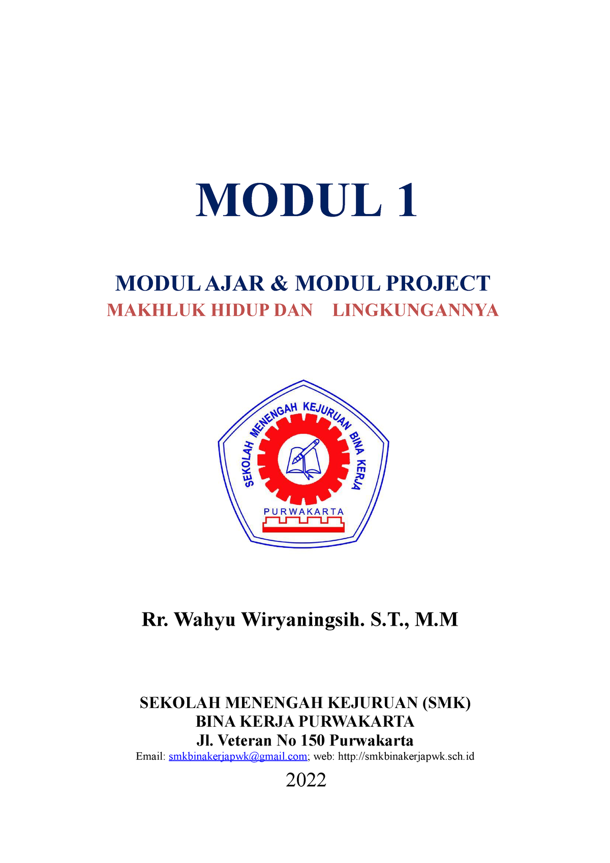 MA MP IPAS Elemen 1 - MODUL 1 MODUL AJAR & MODUL PROJECT MAKHLUK HIDUP ...