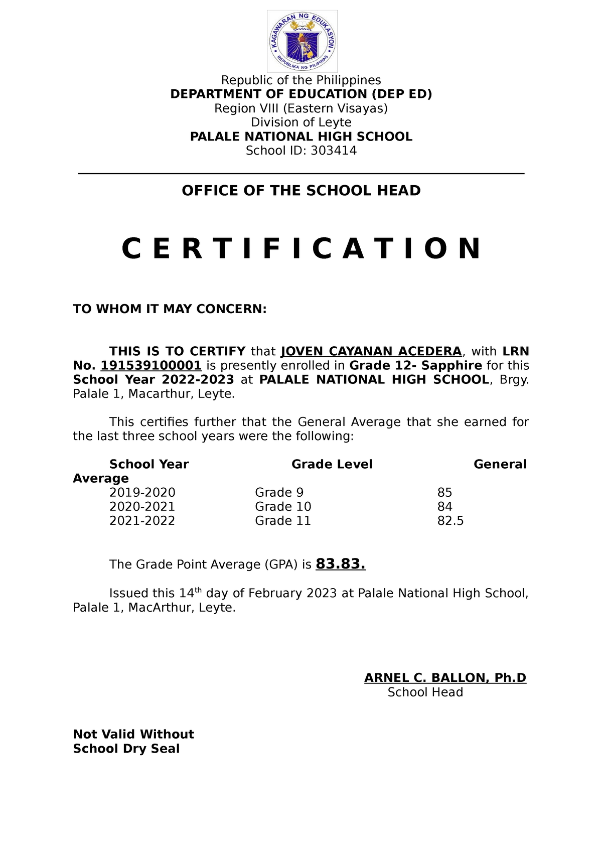 G12 Certification - Social Sciences - Studocu