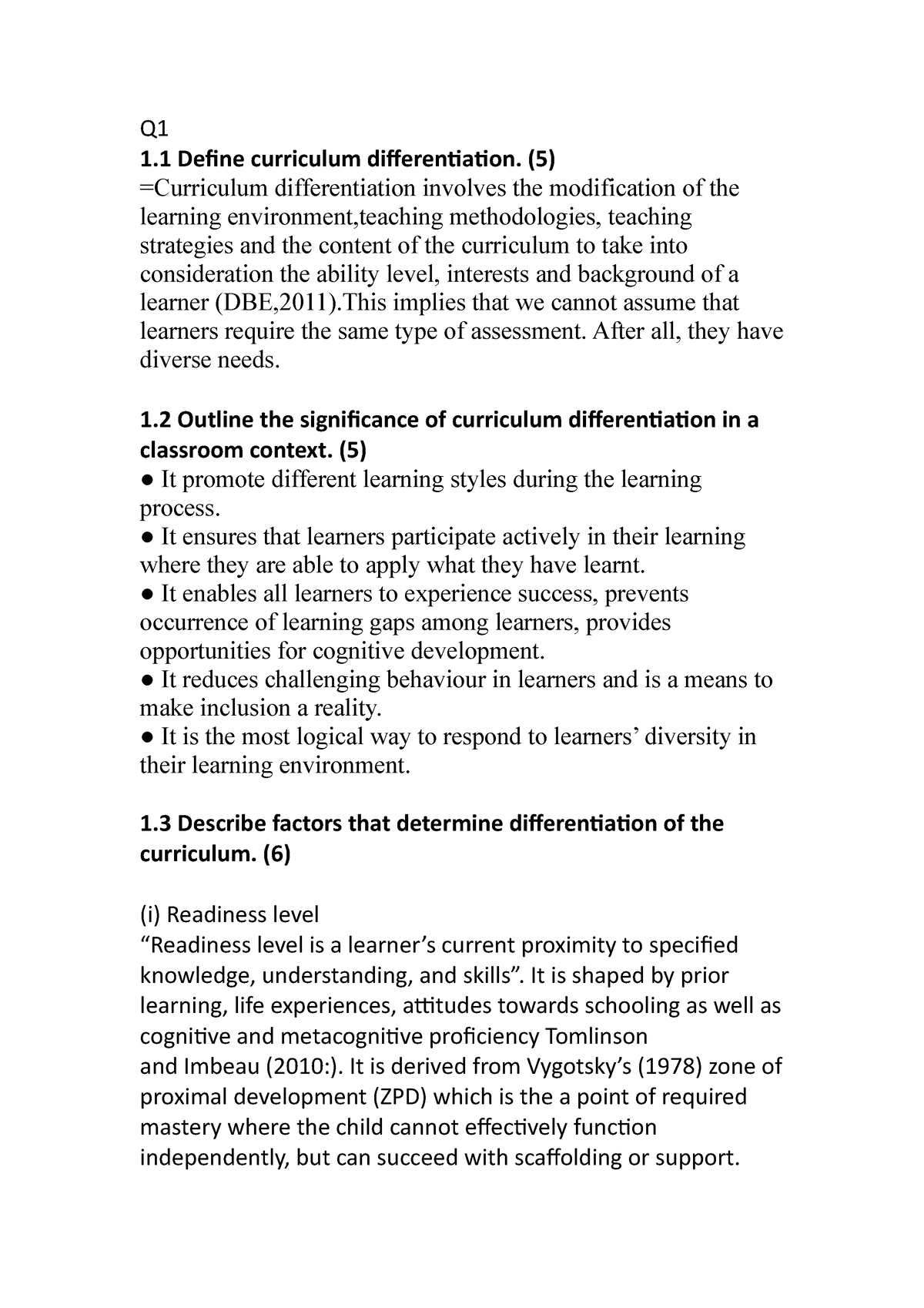 inc3701 assignment 4 memo