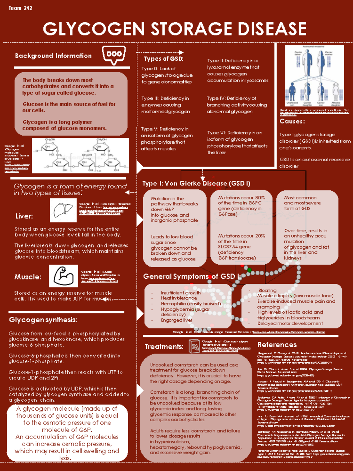 Glycogen Storage Disease Types of GSD Type II Deficiency in a