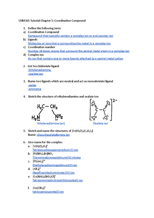 Tutorial 4 - Hope This Will Help You - SEM OCT 21 - FEB 22 CHM361/T4 ...