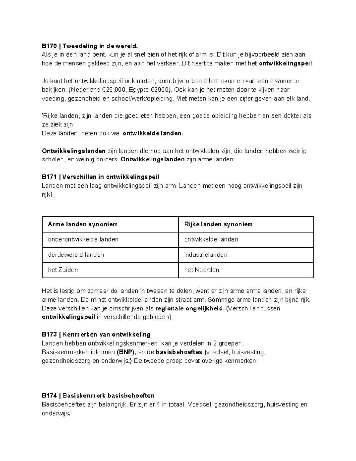 Aardrijkskunde Samenvatting - Globalisering Op De Kaart - B170 ...