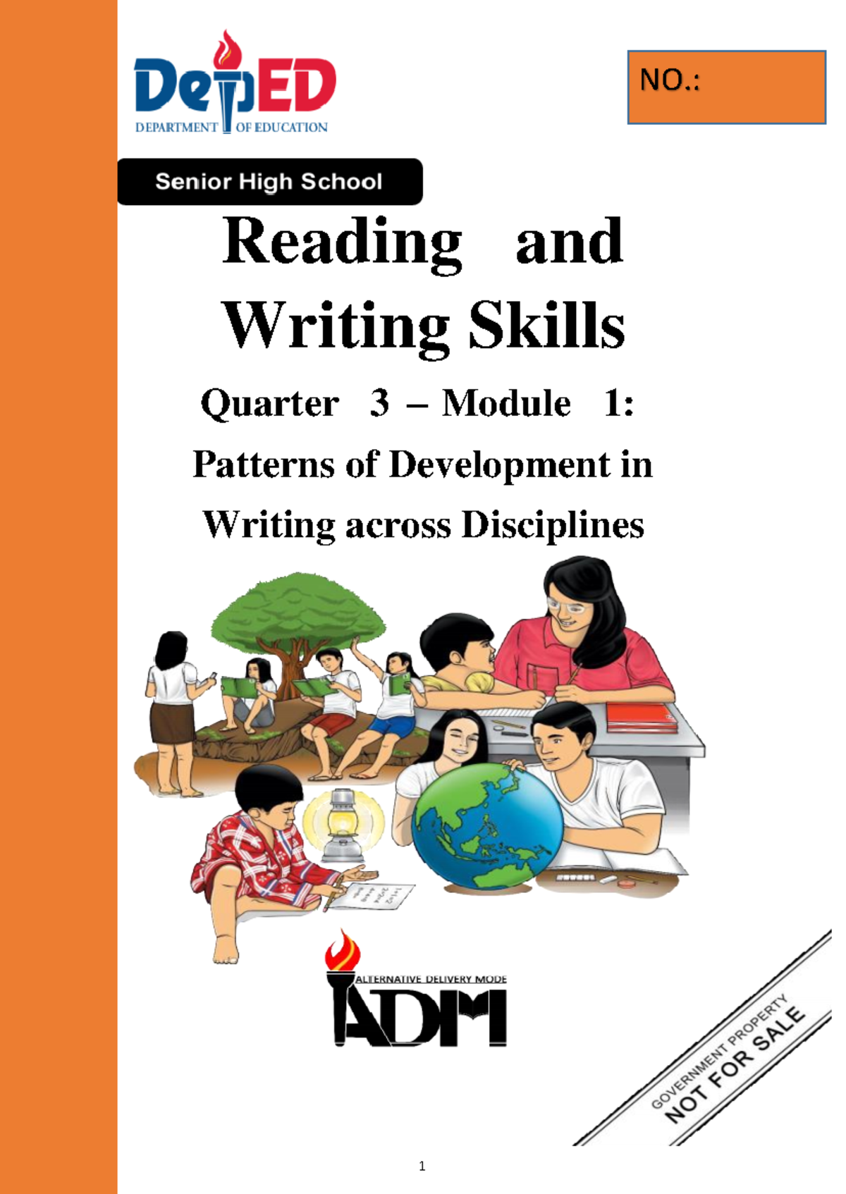 Module1 Reading and Writing Skills Quarter 3 Module 1 Patterns of
