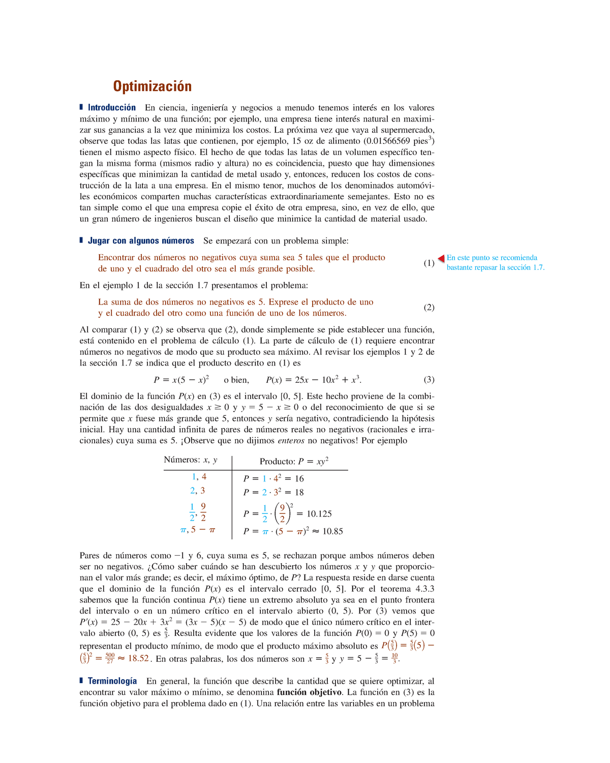 1. Optimización Teoría - Optimización Introducción En Ciencia ...