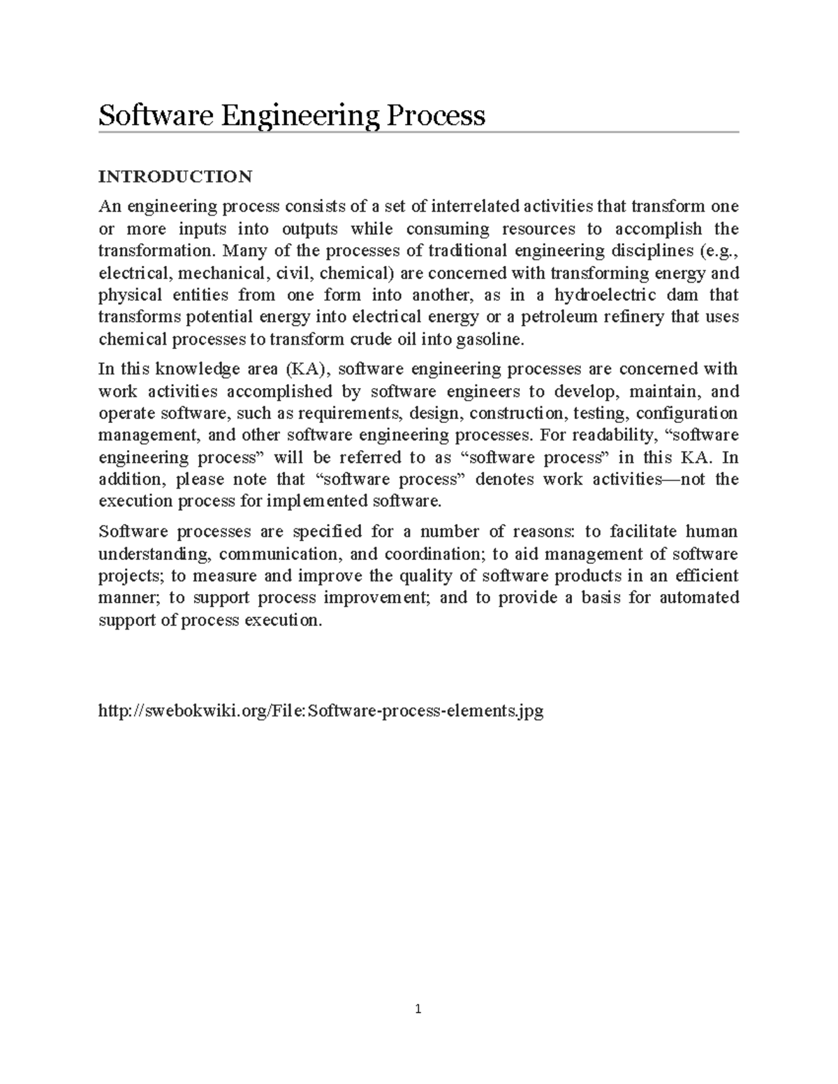 Software Engineering Process and Management - Software Engineering ...