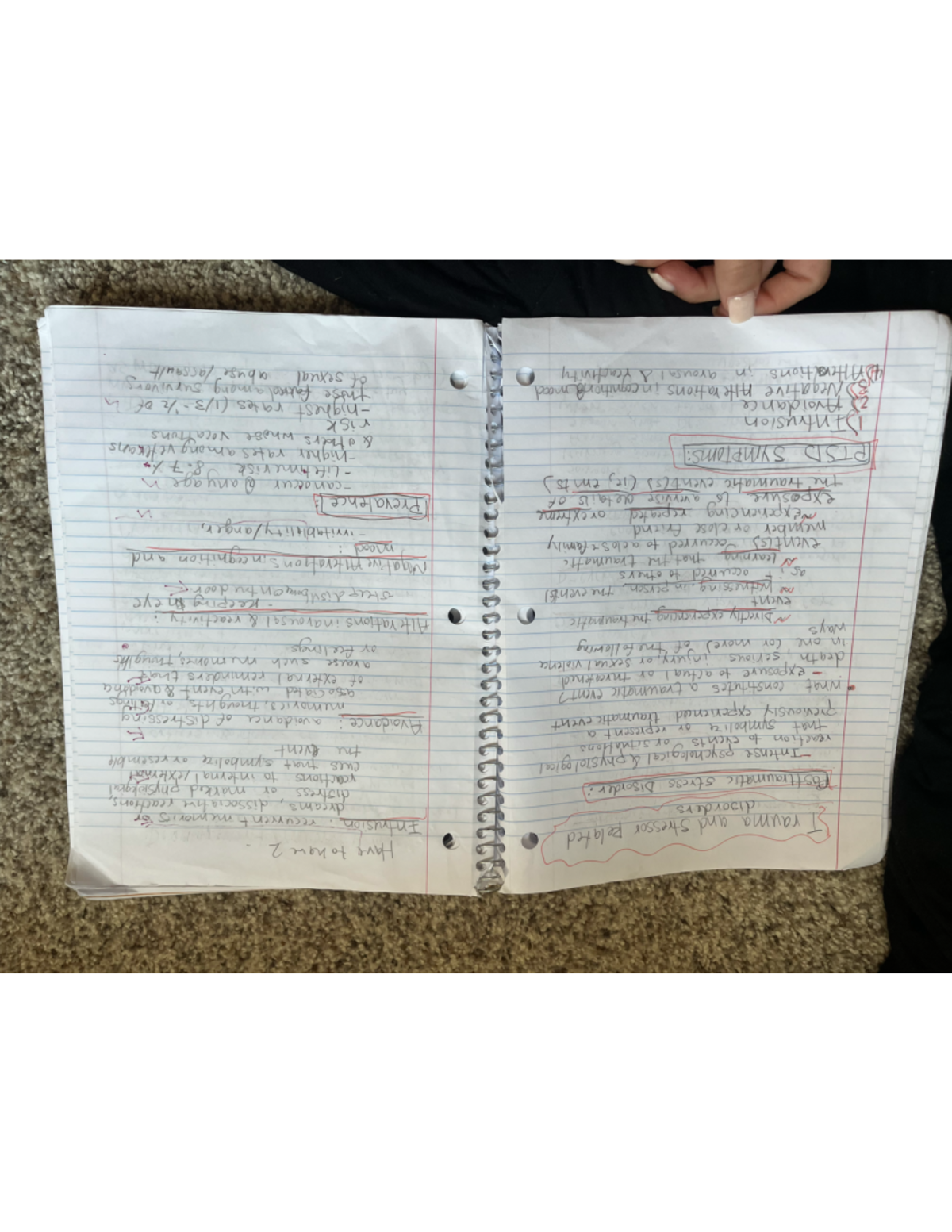 IMG 72 - Portion of unit 2 and 3 lecture notes - PSY 5552 - Studocu