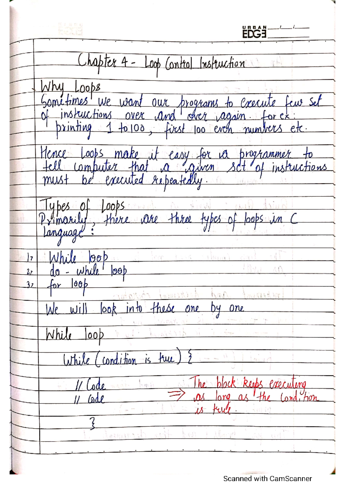 Chapter 4 - Loop Control Instructions - B.tech - Studocu