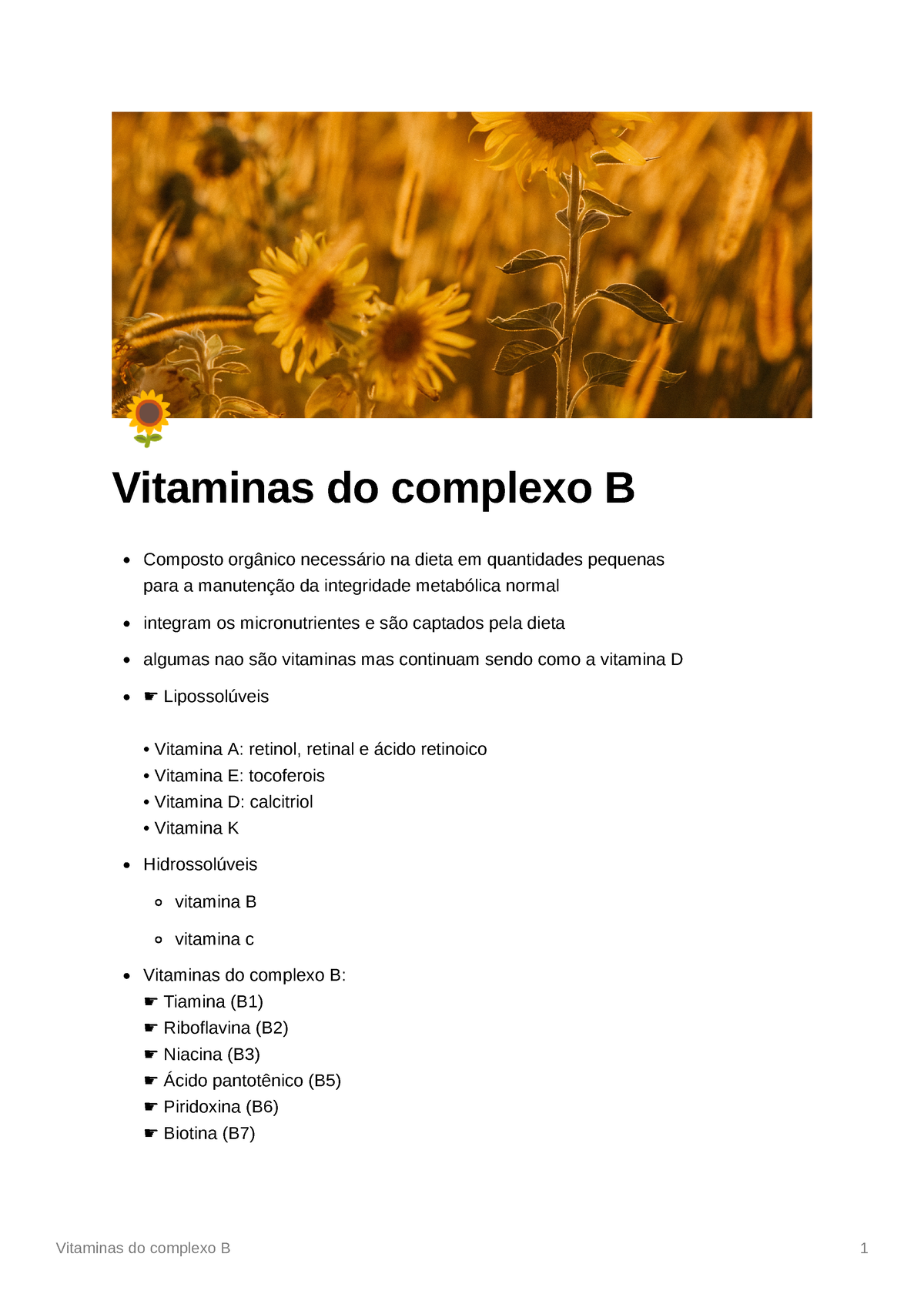 Vitaminas Do Complexo B - 0 Vitaminas Do Complexo B Composto Orgânico ...