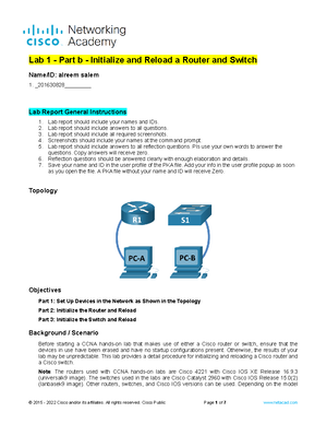 Basic Router-Switch Configuration Commands - Computer Network ...