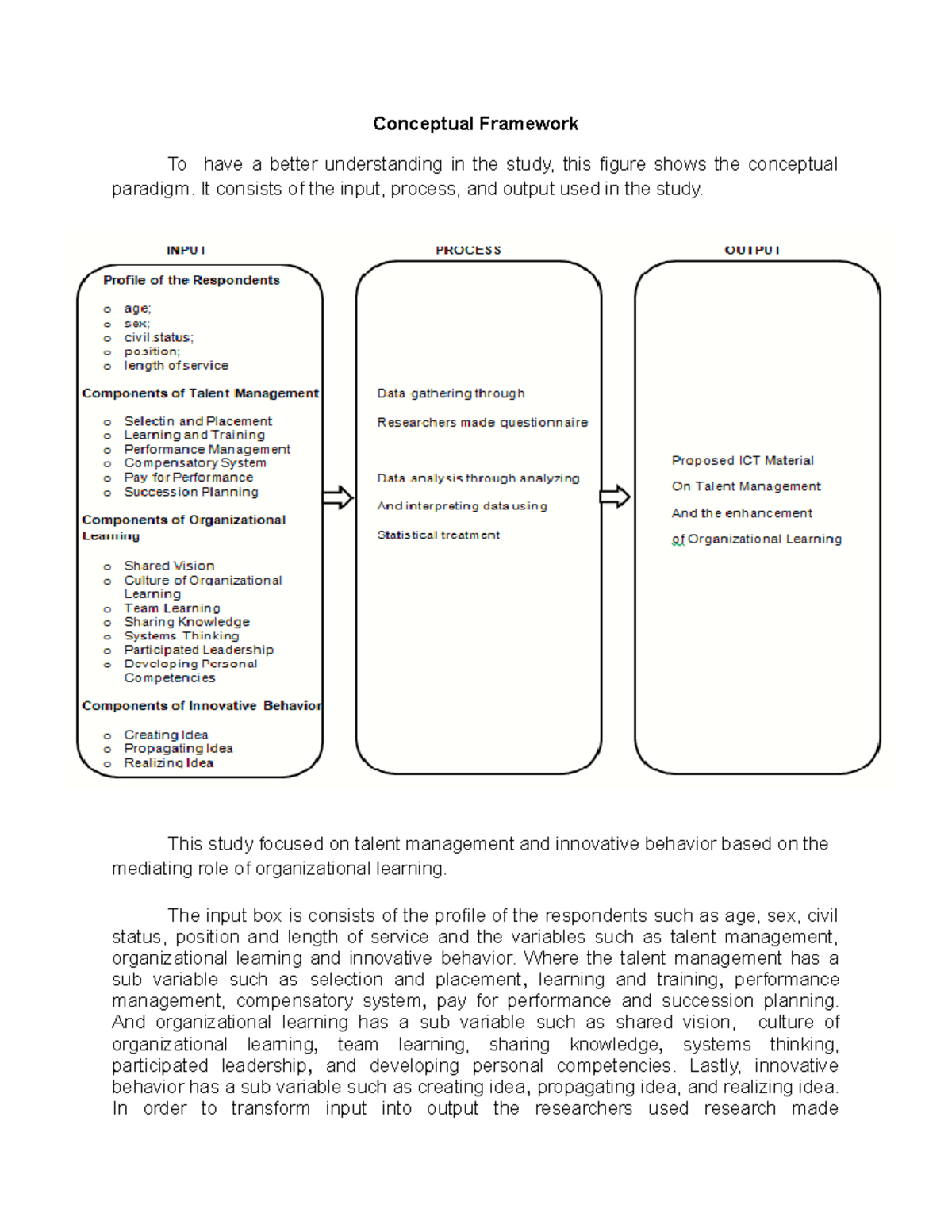 Conceptual-Framework - Conceptual Framework To have a better ...