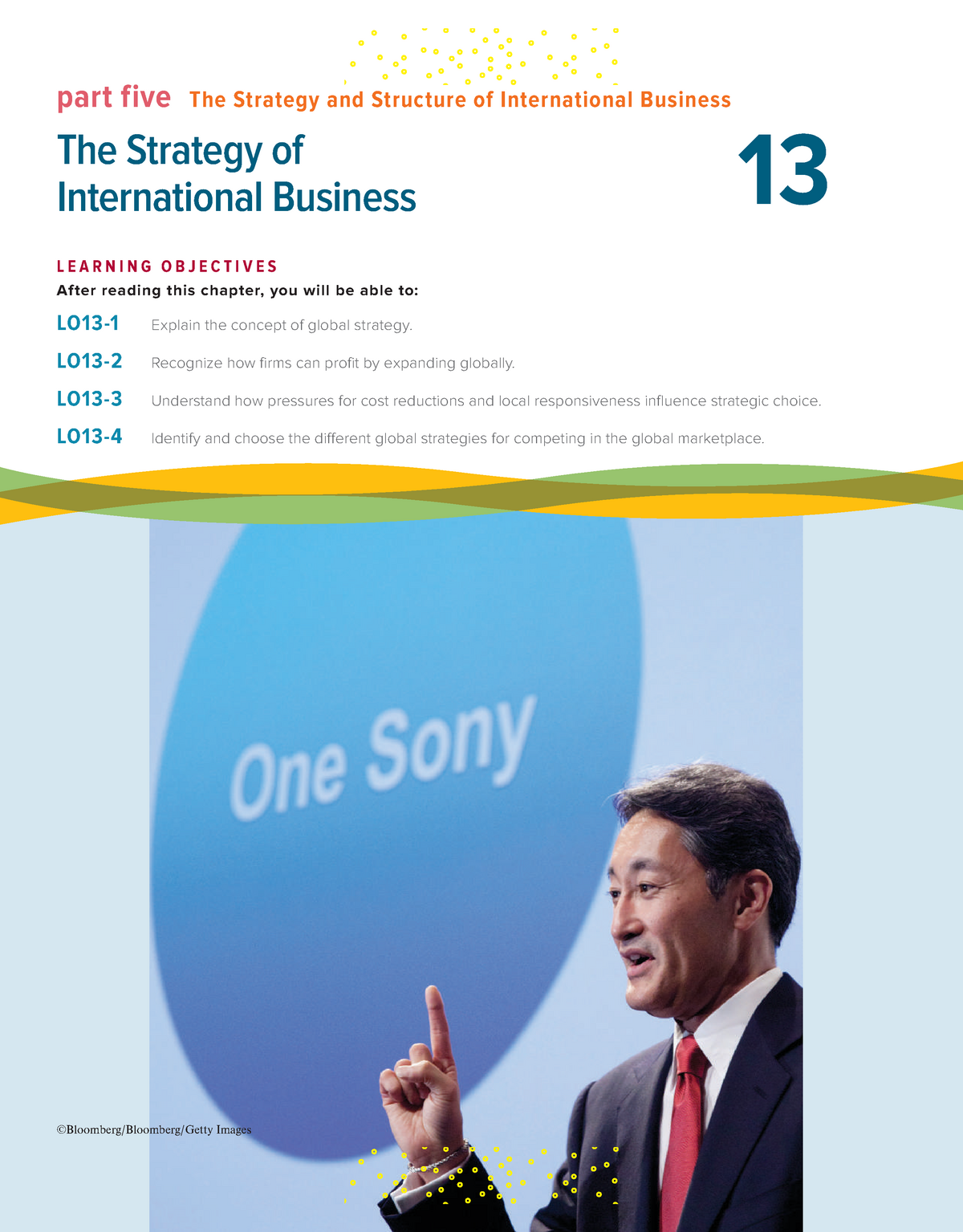 sony international business strategy