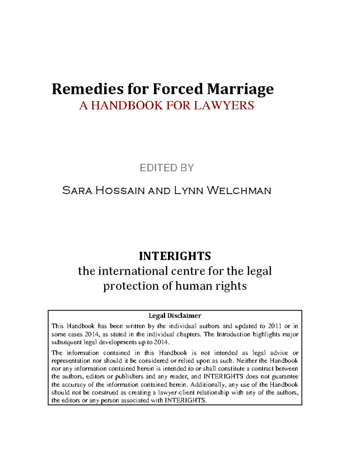 Remedies for Forced Marriage Bangladesh - Remedies for Forced Marriage ...