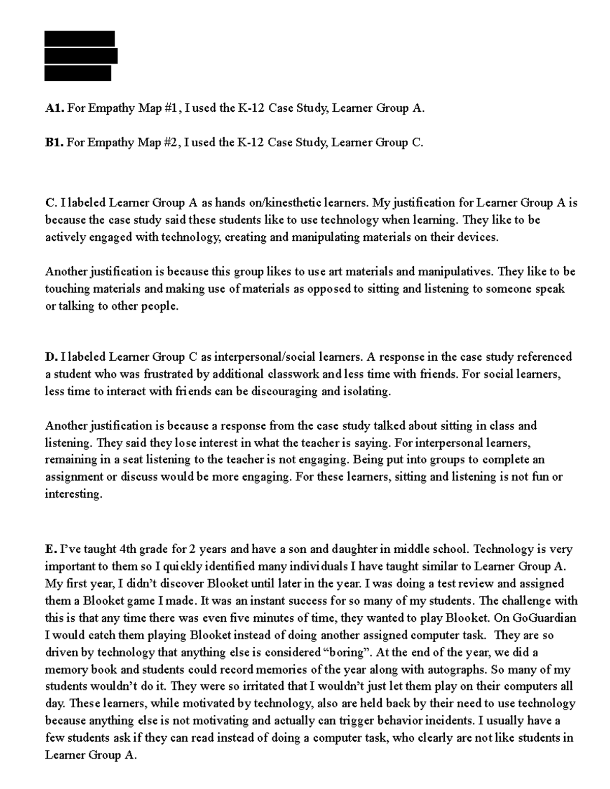 Course D291 Task 1 - Ben Edwards June 18, 2024 D291 Task 1 A1. For ...