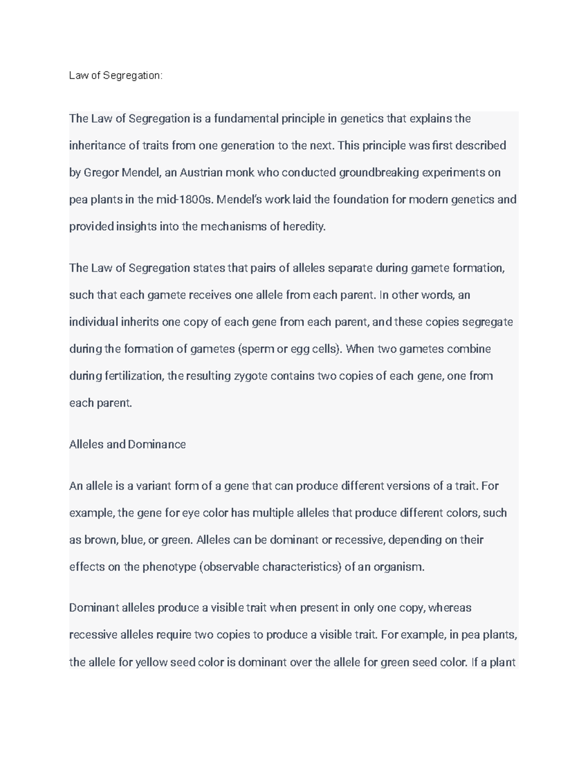 segregation essay grade 11 notes