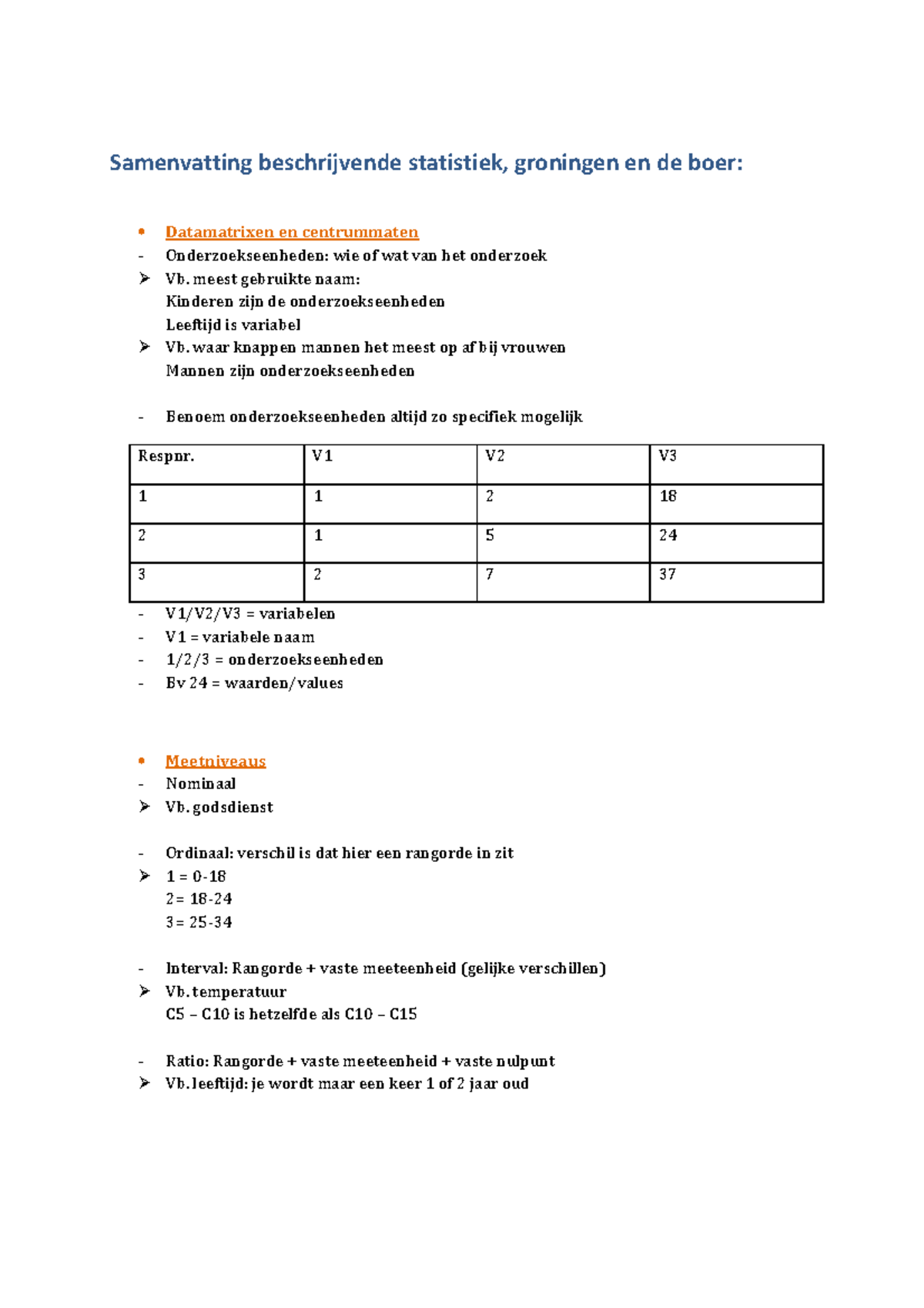 Samenvatting Methoden Van Communicatie Onderzoek En Beschrijvende ...