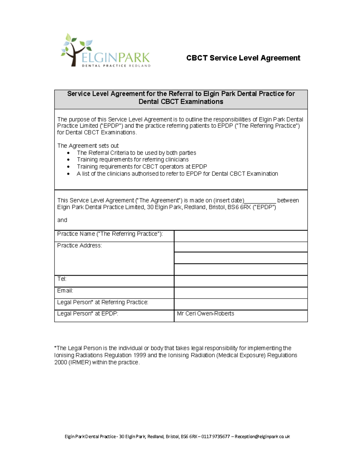 Inbound 4327904834399628233 CBCT Service Level Agreement Service