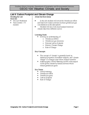 Lab 2 Earth Sun Geometry And Seasons - GEOG 104: Weather, Climate, And ...