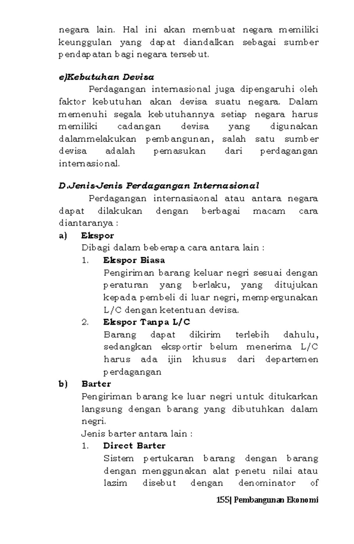 Jenis-Jenis Perdagangan Internasional - 155| Pembangunan Ekonomi Negara ...