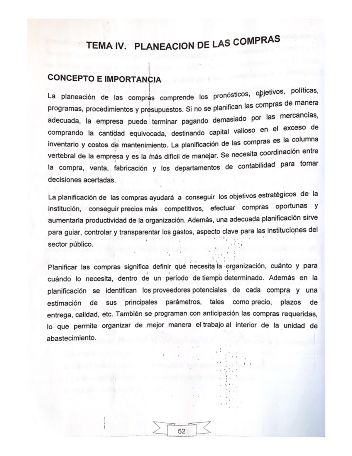 Unidad 3.2 Planeacion de las compras - Presupuesto Empresarial - Studocu