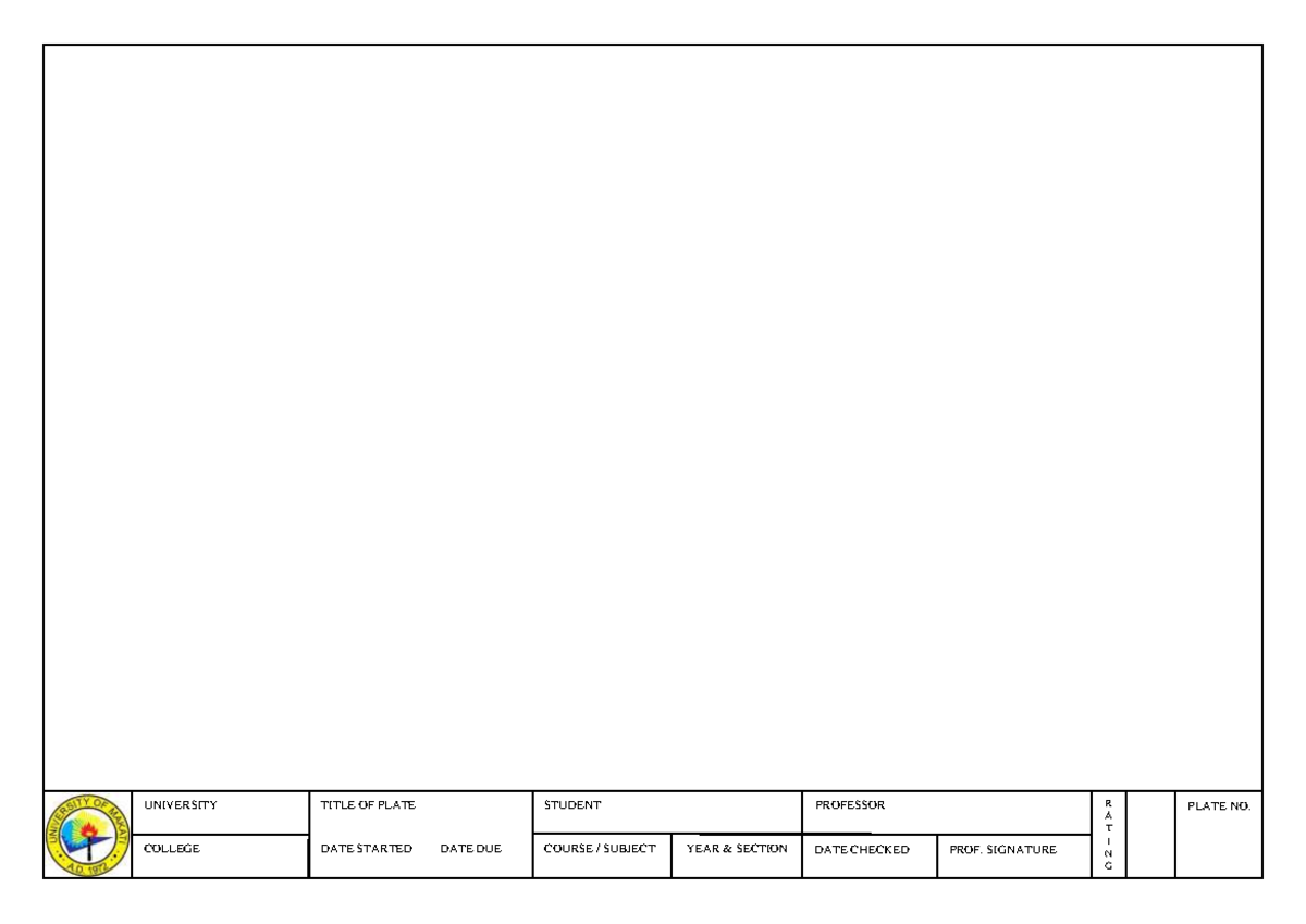 Templatewithname engineering drawing template BS Civil
